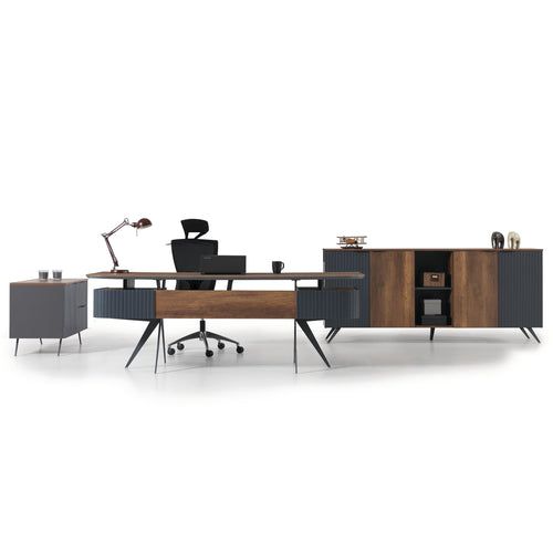 Comoda KAYRA 1 uşă 2 sertare 100 x 66 cm, Opțiuni culoare