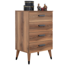 Comodă EMPOLI 4 sertare 59 x 98 cm - Maroom