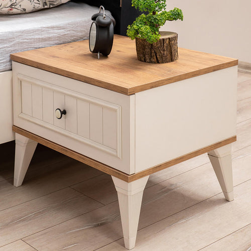 Noptieră LENA 1 sertar 60 x 44 cm - Maroom