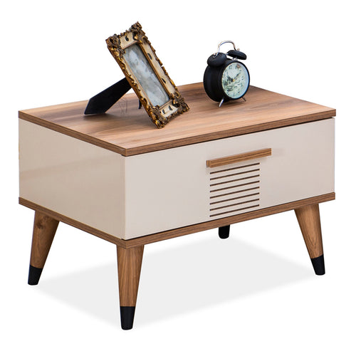 Noptieră FULYA 1 sertar 65 x 44 cm - Maroom