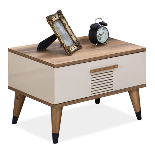 Noptieră FULYA 1 sertar 60 x 44 cm - Maroom