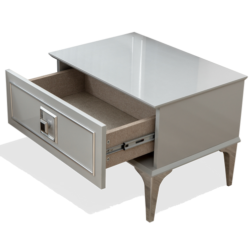 Noptieră OSLO 65 x 46 cm, Alb