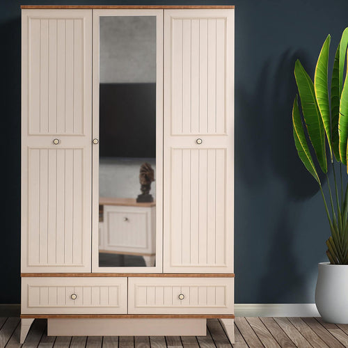 Dulap LENA 3 uși 2 sertare 127 x 202 cm - Maroom