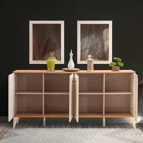 Comodă LENA 4 uși 197 x 92 cm - Maroom