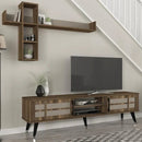 Set comodă TV ZARA 2 uși 7 rafturi 180 cm - Maroom