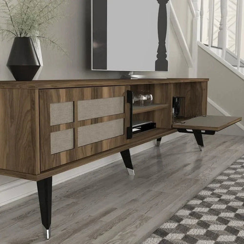 Set comodă TV ZARA 2 uși 7 rafturi 180 cm - Maroom