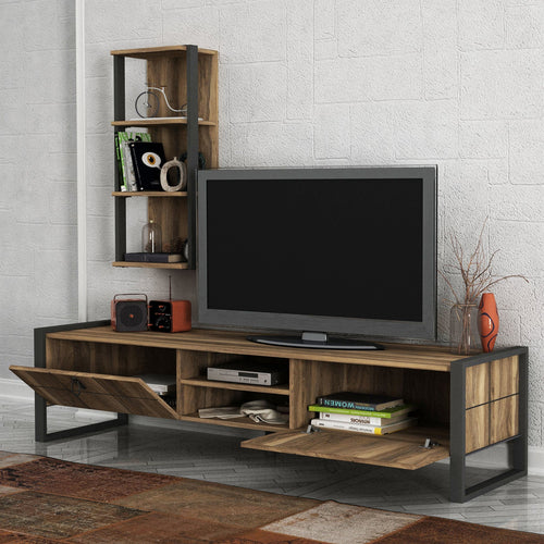 Set comodă TV DYLAN 2 uși 5 rafturi 185 cm, Opțiuni culoare