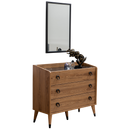 Comodă LUCAS 3 sertare 102 x 90 cm - Maroom