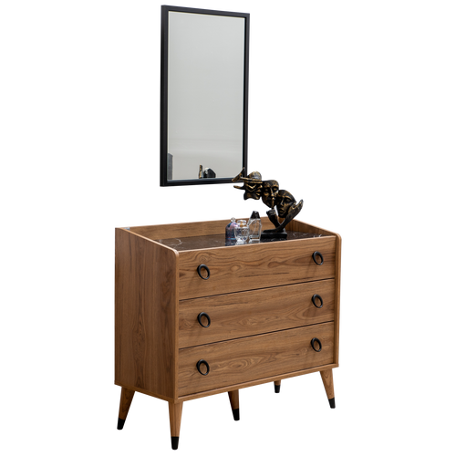 Comodă LUCAS 3 sertare 102 x 90 cm - Maroom