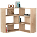 Bibliotecă ANJELIQUE 6 rafturi 158 x 89 cm, Opțiuni culoare - Maroom