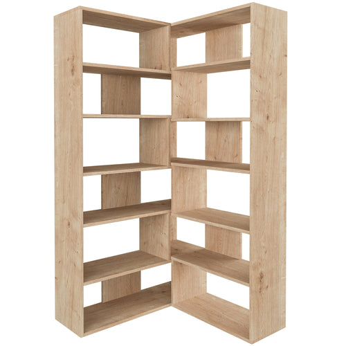 Bibliotecă ANJELIQUE 12 rafturi 94 x 179 cm, Opțiuni culoare