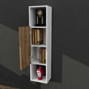 Dulap de perete JUSTIN 1 ușă, 2 rafturi 30 x 120 cm - Maroom