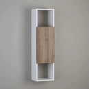 Dulap de perete JUSTIN 1 ușă, 2 rafturi 30 x 120 cm - Maroom