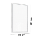 Oglindă EMPOLI C 59 x 68 cm - Maroom