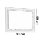 Oglindă LOTUS C 80 x 58 cm - Maroom