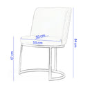 Scaun LUCCA, Opţiuni culoare - Maroom