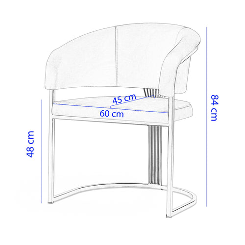 Scaun ALLEGRA, Opţiuni culoare - Maroom