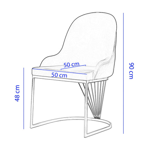 Scaun STELLA, Opţiuni culoare - Maroom