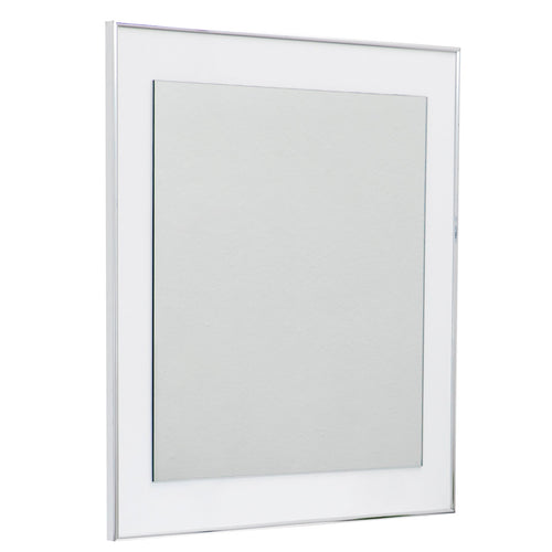 Oglindă OSLO J 86 x 86 cm, Alb