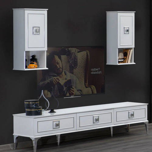 Dulap de perete OSLO 1 ușă 36 x 80 cm, Alb 