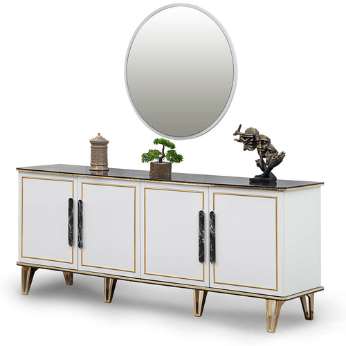 Oglindă SEMENTA J diametru 84 cm - Maroom