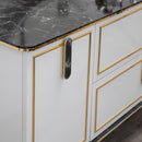 Comodă SEMENTA 1 ușă 2 sertare 132 x 79 cm - Maroom