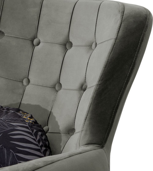 Fotoliu SEMENTA Gold 74 cm, Easy clean, Opțiuni culoare