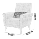 Fotoliu SIDE 84 cm, Easy clean