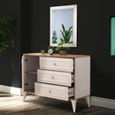 Comodă LENA 1 ușă 3 sertare 116 x 87 cm - Maroom