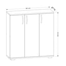 Pantofar DUSK 3 uşi 89 x 93 cm