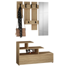 Set cuier și pantofar cu oglindă NOVA 100 cm, Opțiuni culoare