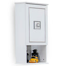 Dulap de perete OSLO 1 ușă 36 x 80 cm, Alb 