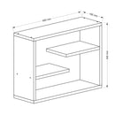 Raft de perete JOEY 60 x 44 cm, Opțiuni culoare - Maroom