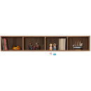 Raft de perete TORINO 164 cm - Maroom