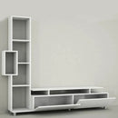 Comodă TV WENDY 2 uși 6 rafturi 160 cm Opțiuni culoare