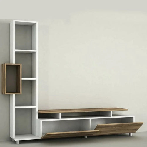 Comodă TV WENDY 2 uși 6 rafturi 160 cm Opțiuni culoare