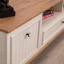 Comodă TV LENA 2 rafturi 2 uşi 1 sertar 197 cm - Maroom