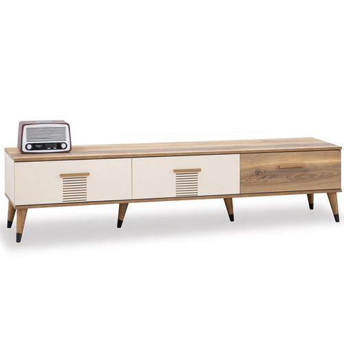 Comodă TV FULYA 3 sertare 211 cm - Maroom