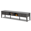 Comodă TV  BADE 2 sertare 2 Rafturi 190 cm - Maroom