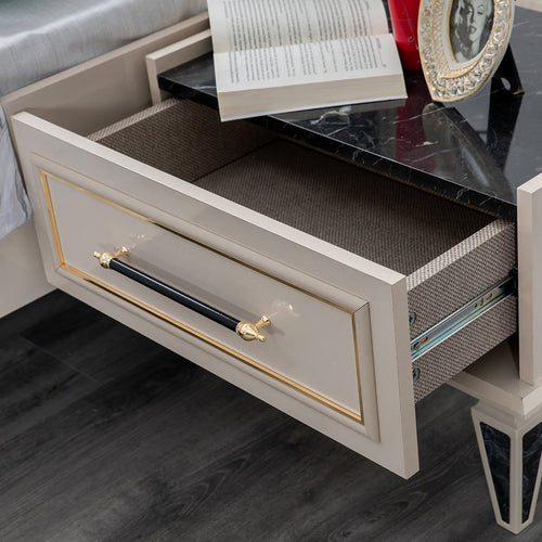 Noptieră VALENCIA 1 sertar 61 x 44 cm - Maroom