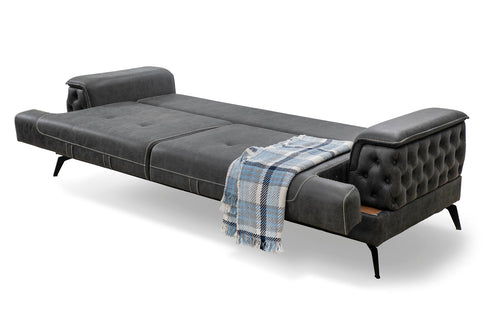 Canapea extensibilă 3 locuri ZEN 233 cm, Opțiuni culoare - Maroom